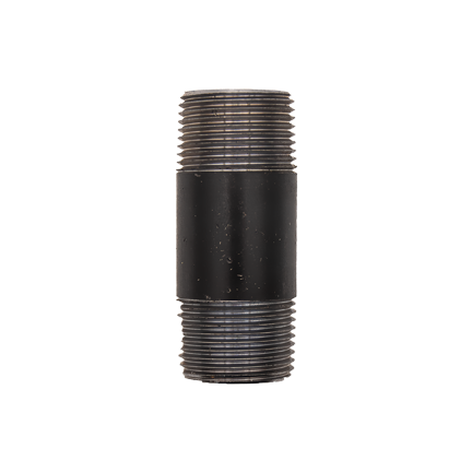 3/4" x 2-1/2" Nipple, Black Pipe