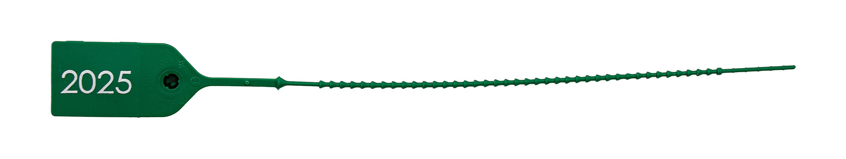 CSS 9" Flag Seal, Green, Dated w/2025 in White (1k/box)