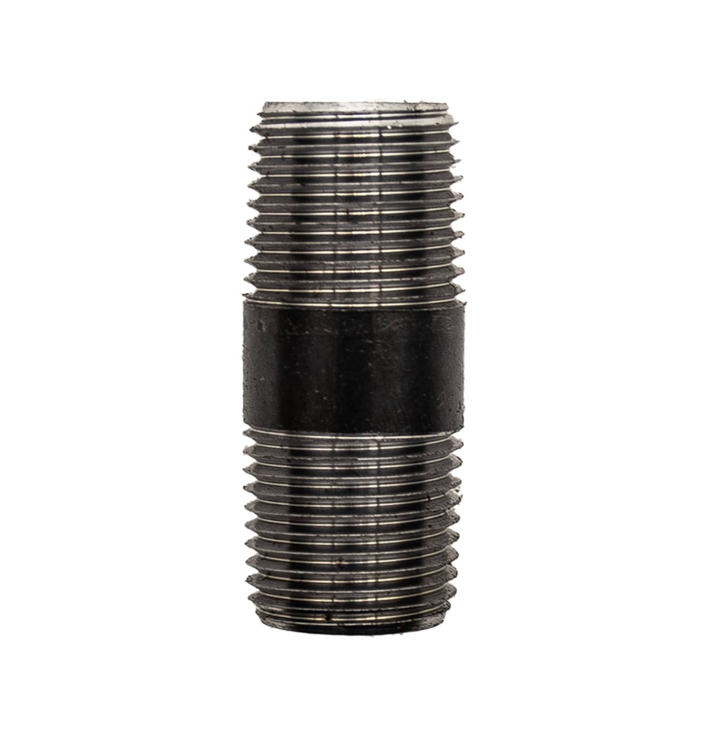 1/2"  x 2" Nipple, Black Pipe