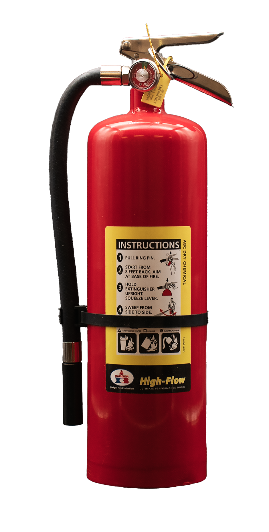 Badger Extra 10 lb. ABC High Flow w/Wall Hook (1A:20B:C)